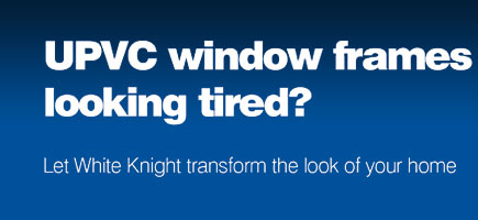 UPVC window frames looking tired?